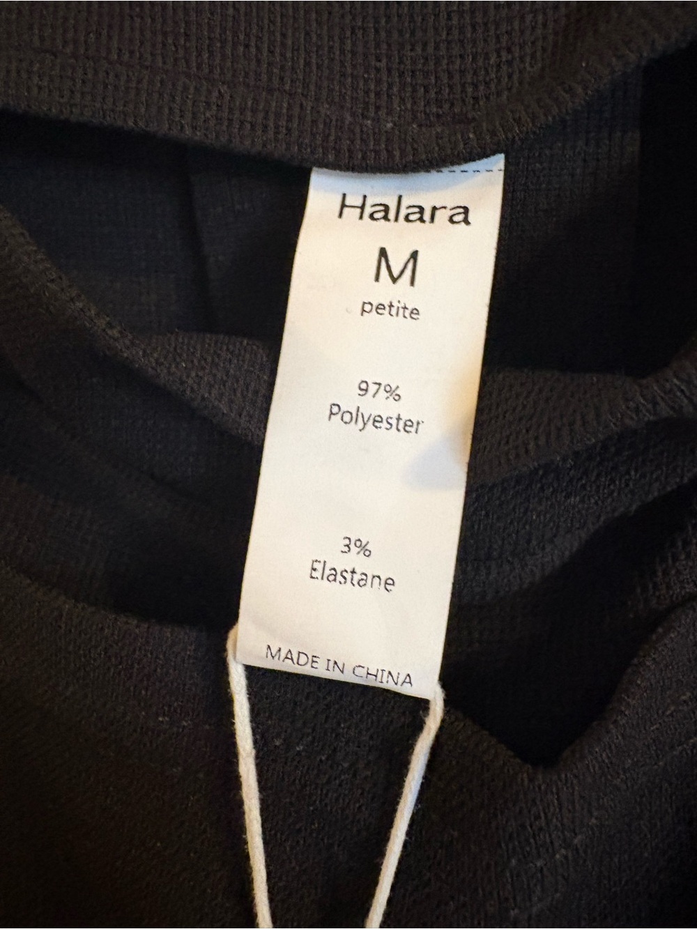 Halara Wide Leg Overall With Pockets Size M (8/10) Black - Picture 7 of 9